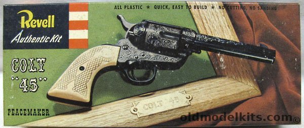 Revell 1/1 1870 Colt 45 Peacemaker With Display Stand - Pre 'S' Issue, H603-98 plastic model kit
